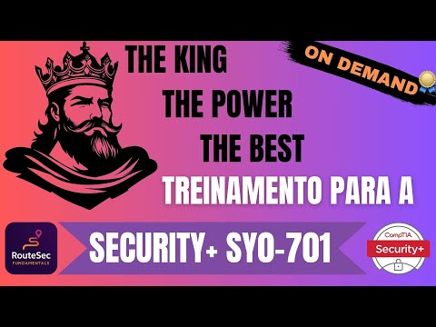 Thumbnail do vídeo sobre o treinamento RouteSec para a CompTIA Security+ SY0-701